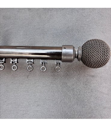 ریل مینیمال گرد گیره چرخ دار