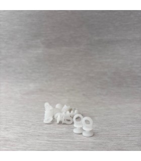 گیره تک شیار پلاستیکی