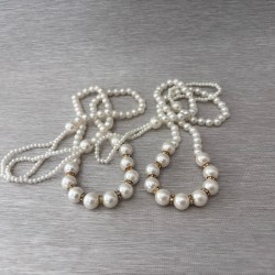 کمرپرده مروارید تک رج