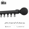 ریل مینیمال گرد گیره چرخ دار منتاژی